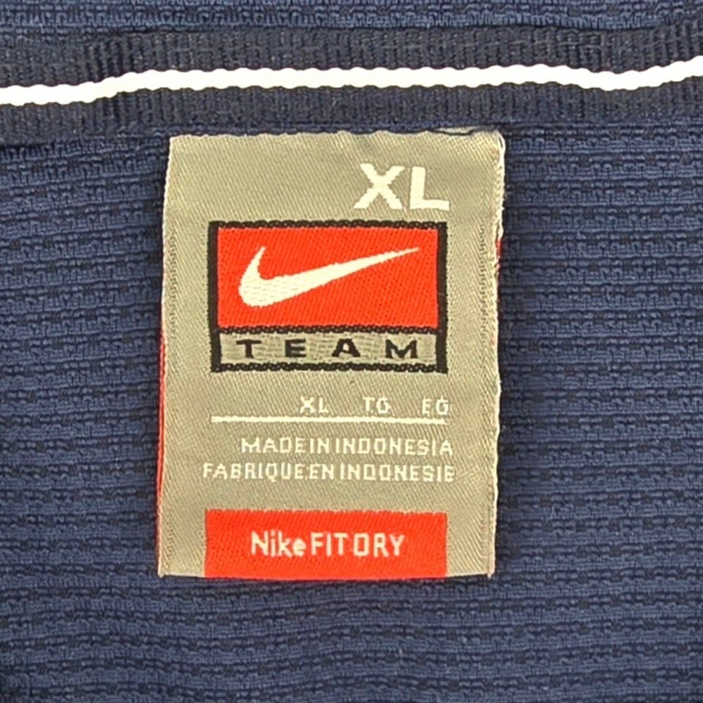 Nike Penn State Nittany Lions Polo Shirt Mens XL Navy Blue NikeFIT Team NCAA PSU - Picture 4 of 6